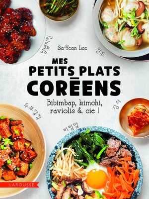 cover image of Mes petits plats coréens